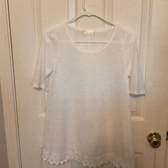 Almost sheer swimsuit coverup - Picture 1 of 4